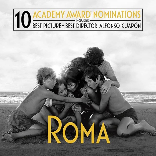 Congratulations to @romacuaron for a well-deserved 10 Oscar nominations!