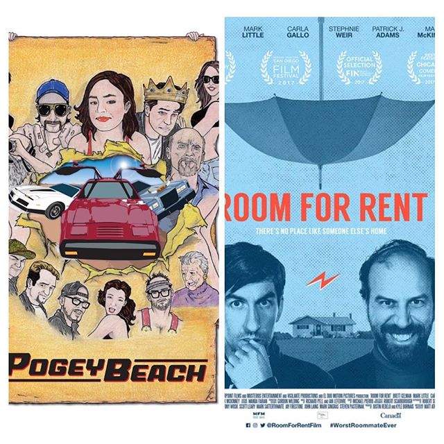 We are so excited for POGEY BEACH and @roomforrentmovie! These hilarious films have both been nominated for the @cca_instagram Awards! Check them out now on iTunes!!