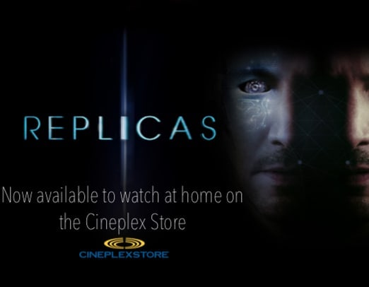 @replicasmovieofficial is available now on the @cineplexmovies store. https://store.cineplex.com/Product/replicas