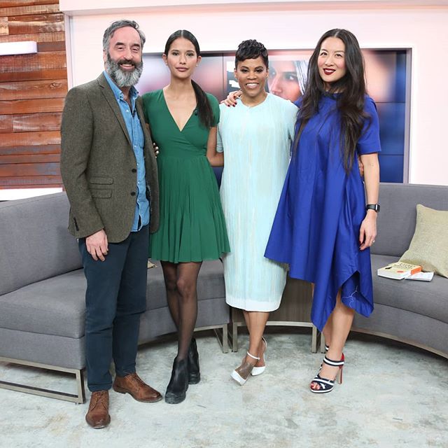 Thanks for having us on yesterday, @thesocialctv! @throughblackspruce opens on Friday