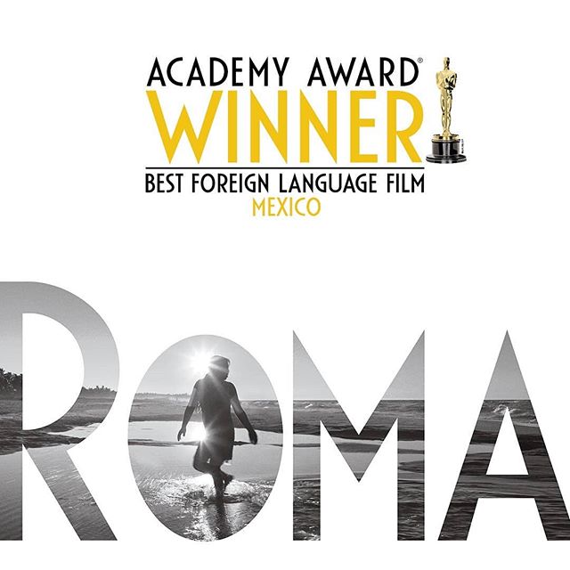 An exciting night for @romacuaron!