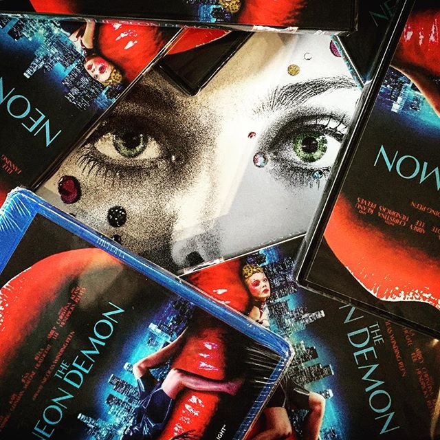 Beauty can be dangerous.... #NeonDemon is available on #Bluray and #DVD today!!