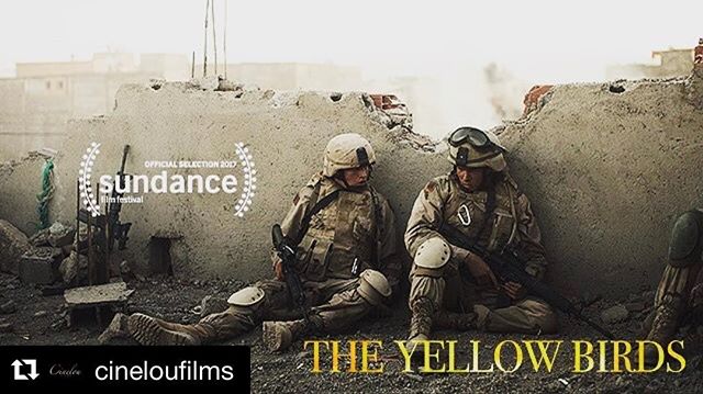 ??? #Repost @cineloufilms with @repostapp・・・#theyellowbirds screenings are sold out - we are looking forward to #Sundance weekend!